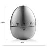 Buy cheap Stainless Steel Baking 60min Egg Cooking Timer Kitchen Mechanical from wholesalers