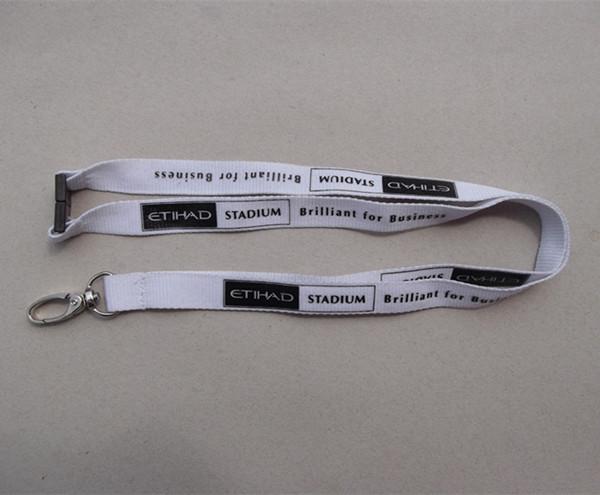 Buy cheap Polyester corporate logo screen printed neck lanyards, cheap safety breakaway neck straps, from wholesalers