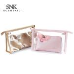 Portable Women Washing PVC Transparent Cosmetic Bag