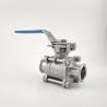 Buy cheap Ball Type Stainless Steel Valves Metal Sus 304 Sanitary Weld Connection from wholesalers