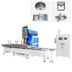 China Hwashi Automatic Seam Welding Machine Kitchen Sink Bowl Maker CNC Stainless Steel Used Pressure Vessel Pump on sale
