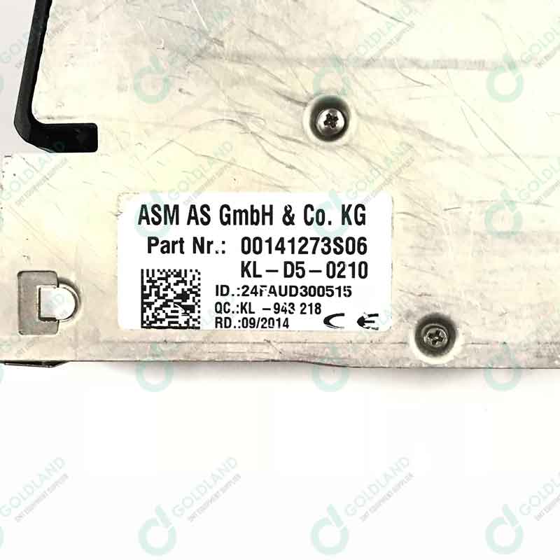 Siemens ASM Siplace SMT Feeder 00141273 24mm X Series Feeder chip mounter feeder Stainless Steel