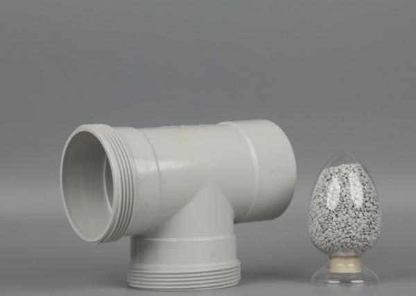 Buy cheap PVC Compound Granule White Hard Rigid Upvc PVC Raw Material For Bend Pipe Fitting PVC Granules For Upvc Pipe Fittings from wholesalers
