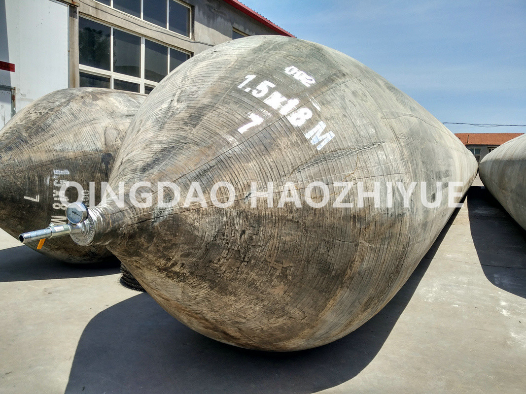 Barge Vessel Marine Rubber Airbag 0.05Mpa Boat Salvage Heavy Lifting