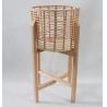 Buy cheap Best Home Decor Popular Rattan Plant Stand, Planter Holder Wholesale Natural Seagrass Vase Handicraft Wicker Flower Pot from wholesalers