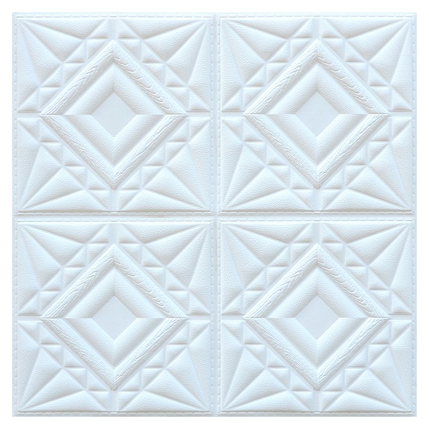 Moistureproof 3D PE Foam Wallpaper 70x77cm 3D PE Foam Wall Sticker