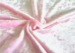 KS VELVET 95% Polyester 5% Spandex Velvet Garment Fabric Tear Resistant