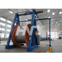 Buy cheap A Type Floor Movable Take Up Cable Spooling Machine Electric Wire Rewinding product