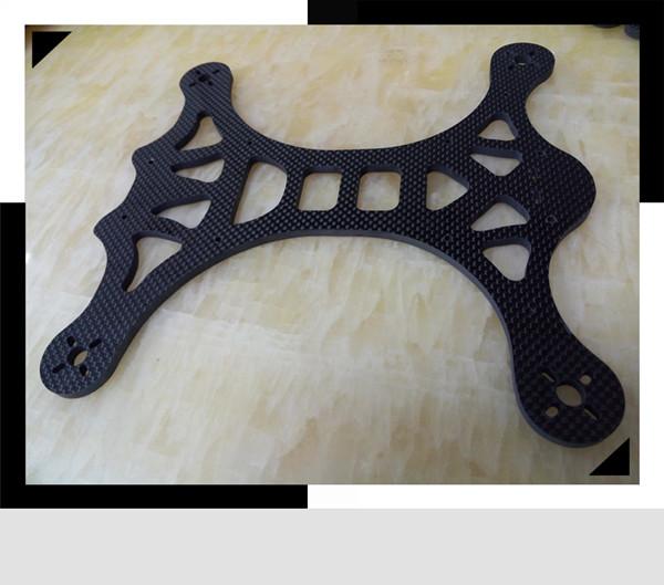 Factory High Quality 3K Carbon fiber cnc machining Parts For Drone UAVS RC