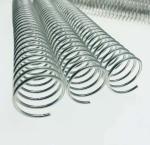 Aluminum 6-80mm Bundled Metal Single Spiral Coil Suitable For Notebook