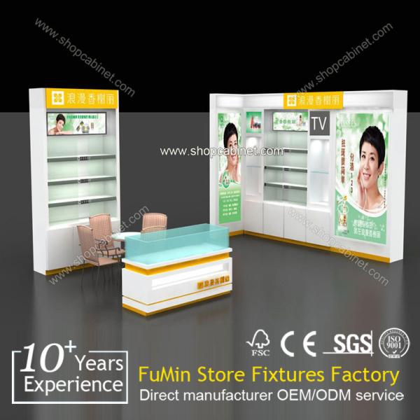 Buy cheap clear acrylic cosmetics retail displays showcase from wholesalers