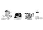 12 - 51oz Metal French Press Coffee Maker Double Wall Keep Warm Shinny Cafetiere