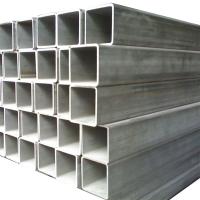 Buy cheap ERW Hollow Square Metal Tubing Welded 436 Square And Rectangular Steel Pipe product