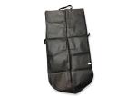 Breathable Suit Dress Black Non Woven Garment Bag With Durable Zipper Around