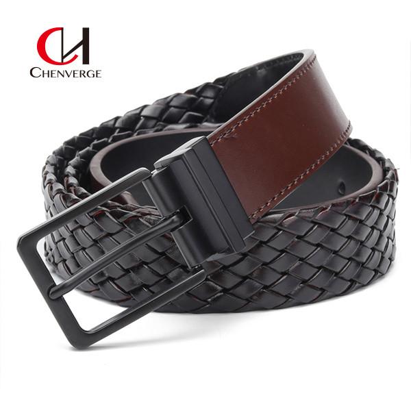 Buy cheap Genuine Leather Braided Belt 110CM Length Environmentally Friendly from wholesalers
