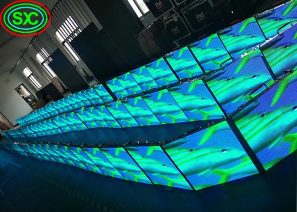 led screen stage backdrop Indoor P3.91 die-casting aluminum rental led display