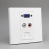 Buy cheap VGA Audio Network Port Modular Faceplate Wall Plate Outlet Terminal Block Socket Panel from wholesalers