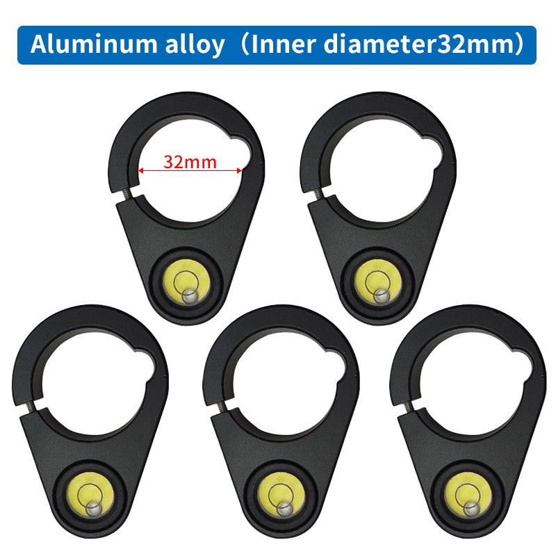 5 PCS Vial with Holder Fits Diameter Pole Bubble for Pole Total Station GPS RTK GNSS
