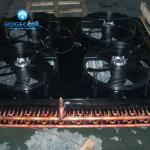 Evaporator fan evaporative air cooler for cold storage room