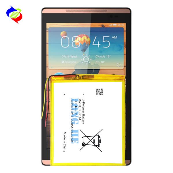 Buy cheap Long Lasting BL-51AT 3.8V 5100mAh Battery for DroiPad 8H H8 Mobile Phone Rechargeable from wholesalers