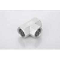 Buy cheap Stainless Steel BSPT Female Equal Tee Adapter OEM Sales for Pipe Lines product