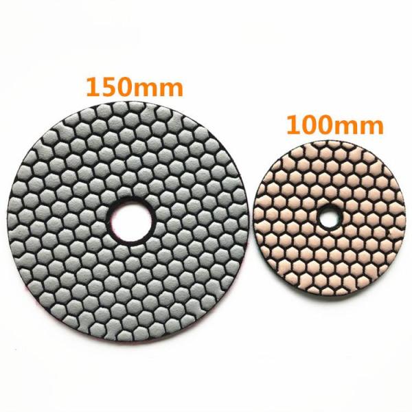 Buy cheap 150mm Granite Sanding Discs Resin Bonded Marble Polishing Disc from wholesalers