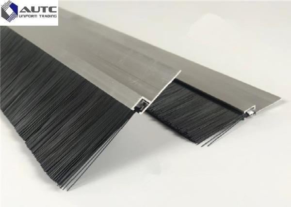 Buy cheap Draft Seal Metal Channel Strip Brushes Bottom Window Door Stainless Steel from wholesalers