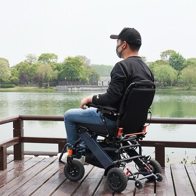 Buy cheap Electric Lithium Battery Motorized Power Wheelchair Aluminum Alloy from wholesalers