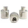 Buy cheap Non Standard Hexagonal Eccentric Nail 304 Stainless Steel Solid Flat Round Head Step Rivet Fastener Connector from wholesalers