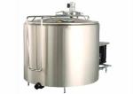 Food Grade Bulk Milk Cooling 304 Stainless Steel Tank With Customized Capacity