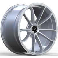 Buy cheap Elegant Shiny Finish Porsche Forged Wheels Durable 21inches Super Concave product