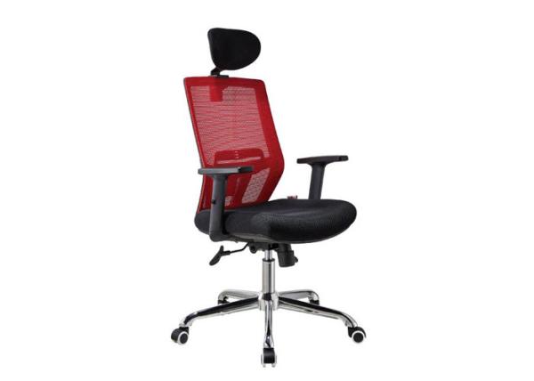 Buy cheap High Back Elegant Economical Office Chairs With Headrest Adjustable Arm from wholesalers