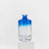 Buy cheap 500ml 700ml Luxury Gradient Blue Glass Wine Bottle with Hot Stamping Surface Handling from wholesalers