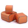 Buy cheap Custom Elegant Gold PU Leather Jewelry Packaging Box for Rings Necklaces and Bracelets from wholesalers