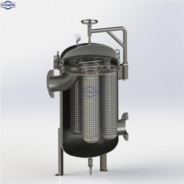 Buy cheap Stainless Steel Multi Bags Filter Housing for Industrial & Food Industry from wholesalers