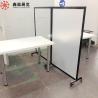 Buy cheap Aluminum Frame Acrylic Partition Screen Mobile Restaurant Clear Polycarbonate Room Divider from wholesalers