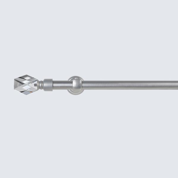 Buy cheap Aluminium Curtain Rod Accessories Crystal Series Decorative Head from wholesalers