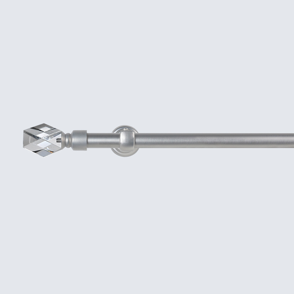 Aluminium Curtain Rod Accessories Crystal Series Decorative Head