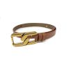 Buy cheap Personalized Waterproof XS 2.3cm Womens Genuine Leather Belt from wholesalers