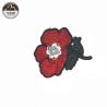 Buy cheap Flower Sew On Embroidered Patches / Personalised Sew On Badges Delicate Durable from wholesalers
