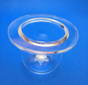 Wholesale Customized Quartz Furnace Tube High Temperature With Flange from china suppliers
