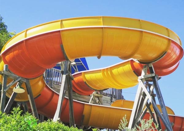 Buy cheap Thrilling Giant Boomerang Water Slide 18.75m Height from wholesalers
