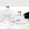Buy cheap Transparent 300ml 500ml Empty Glass Wine Bottles Embossing Electroplating from wholesalers