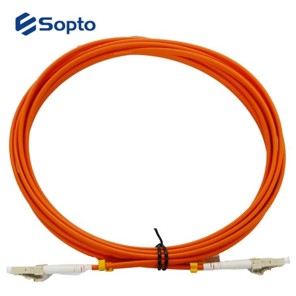 Buy cheap 2 Meters LC LC UPC LSZH OM2 Fiber Optic Patch Cable from wholesalers