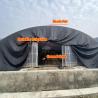 Buy cheap Hot Dip Galvanized Steel Pipe Industrial Insect Net Mushroom Farming Greenhouse from wholesalers