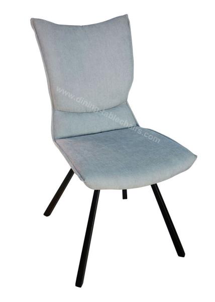 Buy cheap Fabric Shell Upholstered Restaurant Dining Chairs Polyester Material Wear Proof from wholesalers