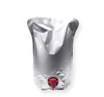 CMYK Vaccum Spouted Stand Up Liquid Packaging Pouches Aluminum Foil Inner