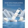 Buy cheap 3 In 1 Magnetic Wireless Charging Night Light 121g Fast Charger 15W from wholesalers