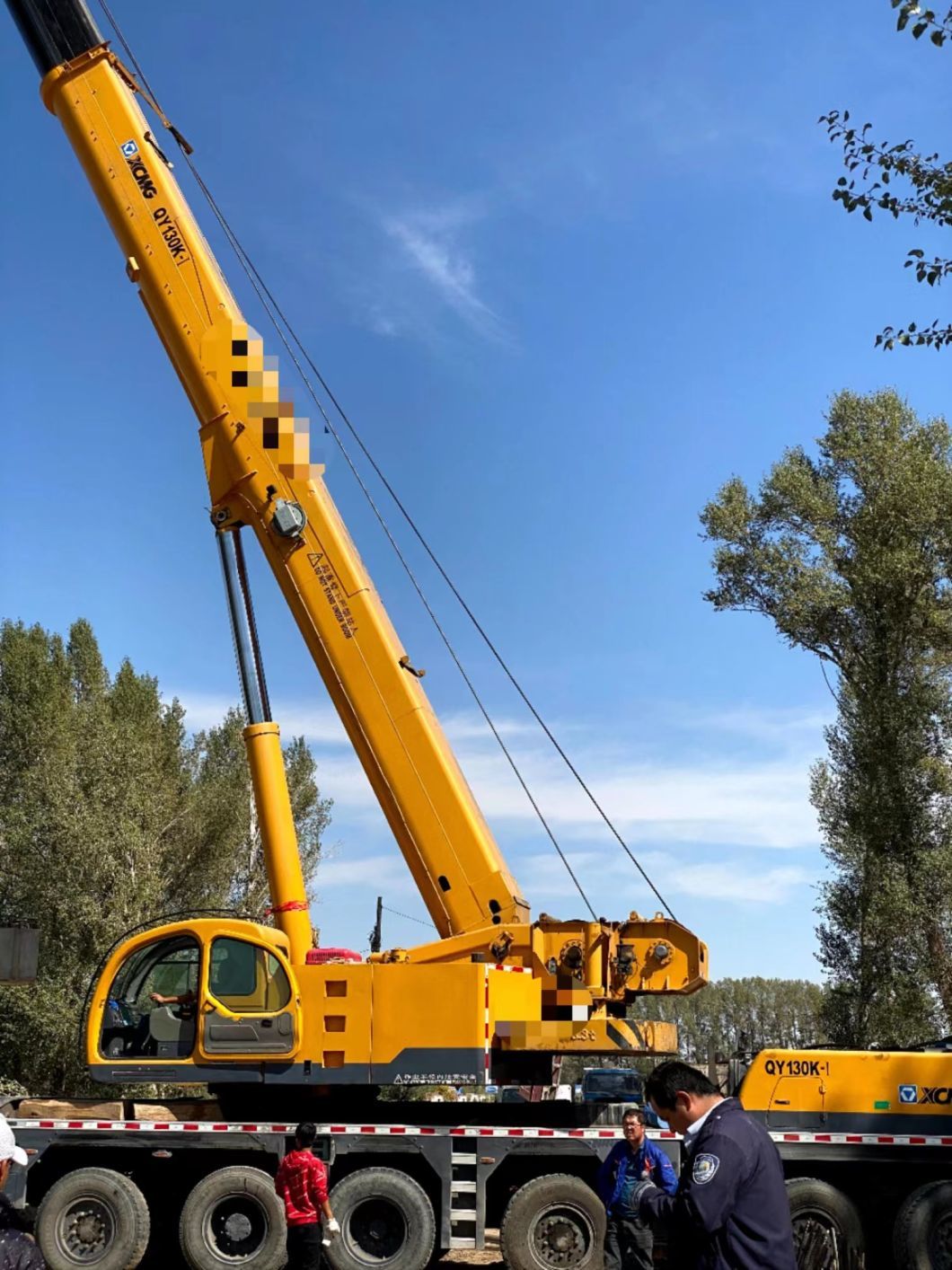 Good Original Condition 2016 Truck Crane Qy100K-1 100t Mobile Crane Factory Price