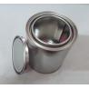 Buy cheap 1 Gallon Metal Empty Clear Paint Pail Bucket With Lid from wholesalers